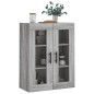 vidaXL Wandschrank Grau Sonoma 69,5x34x90 cm vidaXL Wandschrank Grau Sonoma 69,5x34x90 cm