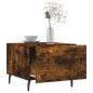 vidaXL Couchtisch Räuchereiche 50x50x40 cm Holzwerkstoff vidaXL Couchtisch Räuchereiche 50x50x40 cm Holzwerkstoff