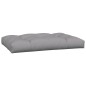 Palettenkissen 5-tlg. Grau Stoff Palettenkissen 5-tlg. Grau Stoff