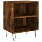 vidaXL Nachttisch Räuchereiche 40x30x50 cm Holzwerkstoff vidaXL Nachttisch Räuchereiche 40x30x50 cm Holzwerkstoff