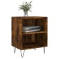 vidaXL Nachttisch Räuchereiche 40x30x50 cm Holzwerkstoff vidaXL Nachttisch Räuchereiche 40x30x50 cm Holzwerkstoff