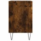 vidaXL Nachttisch Räuchereiche 40x30x50 cm Holzwerkstoff vidaXL Nachttisch Räuchereiche 40x30x50 cm Holzwerkstoff