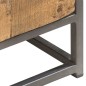 vidaXL Highboard mit Schubladen 45x30x100 cm Altholz Massiv vidaXL Highboard mit Schubladen 45x30x100 cm Altholz Massiv