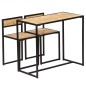 vidaXL 3-tlg. Essgruppe Massivholz Mango vidaXL 3-tlg. Essgruppe Massivholz Mango