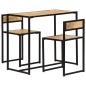vidaXL 3-tlg. Essgruppe Massivholz Mango vidaXL 3-tlg. Essgruppe Massivholz Mango
