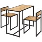 vidaXL 3-tlg. Essgruppe Massivholz Mango vidaXL 3-tlg. Essgruppe Massivholz Mango