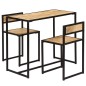 vidaXL 3-tlg. Essgruppe Massivholz Mango vidaXL 3-tlg. Essgruppe Massivholz Mango