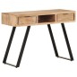 vidaXL Schreibtisch 107x45x79 cm Massivholz Akazie Lebendige Kanten vidaXL Schreibtisch 107x45x79 cm Massivholz Akazie Lebendige Kanten