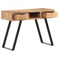 vidaXL Schreibtisch 107x45x79 cm Massivholz Akazie Lebendige Kanten vidaXL Schreibtisch 107x45x79 cm Massivholz Akazie Lebendige Kanten