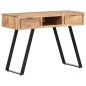 vidaXL Schreibtisch 107x45x79 cm Massivholz Akazie Lebendige Kanten vidaXL Schreibtisch 107x45x79 cm Massivholz Akazie Lebendige Kanten