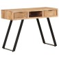 vidaXL Schreibtisch 107x45x79 cm Massivholz Akazie Lebendige Kanten vidaXL Schreibtisch 107x45x79 cm Massivholz Akazie Lebendige Kanten
