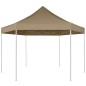 vidaXL Faltpavillon Sechseckig 3,6x3,1 m Taupe 220 g/m² vidaXL Faltpavillon Sechseckig 3,6x3,1 m Taupe 220 g/m²