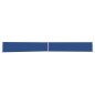 vidaXL Seitenmarkise Ausziehbar Blau 140x1200 cm vidaXL Seitenmarkise Ausziehbar Blau 140x1200 cm