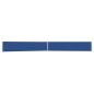 vidaXL Seitenmarkise Ausziehbar Blau 140x1200 cm vidaXL Seitenmarkise Ausziehbar Blau 140x1200 cm