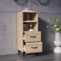 vidaXL Sideboard Sonoma-Eiche 34,5x34x90 cm Holzwerkstoff vidaXL Sideboard Sonoma-Eiche 34,5x34x90 cm Holzwerkstoff