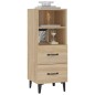 vidaXL Sideboard Sonoma-Eiche 34,5x34x90 cm Holzwerkstoff vidaXL Sideboard Sonoma-Eiche 34,5x34x90 cm Holzwerkstoff