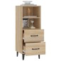 vidaXL Sideboard Sonoma-Eiche 34,5x34x90 cm Holzwerkstoff vidaXL Sideboard Sonoma-Eiche 34,5x34x90 cm Holzwerkstoff