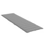 Sonnenliegen-Auflage Grau 200x60x3 cm Oxford-Gewebe Sonnenliegen-Auflage Grau 200x60x3 cm Oxford-Gewebe