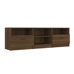 vidaXL TV-Schrank Braun Eichen-Optik 150x33,5x45 cm Holzwerkstoff