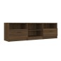 vidaXL TV-Schrank Braun Eichen-Optik 150x33,5x45 cm Holzwerkstoff vidaXL TV-Schrank Braun Eichen-Optik 150x33,5x45 cm Holzwerkstoff
