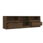 vidaXL TV-Schrank Braun Eichen-Optik 150x33,5x45 cm Holzwerkstoff vidaXL TV-Schrank Braun Eichen-Optik 150x33,5x45 cm Holzwerkstoff