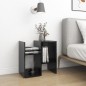 vidaXL Nachttische 2 Stk. Hochglanz-Schwarz 50x30x51,5cm Holzwerkstoff vidaXL Nachttische 2 Stk. Hochglanz-Schwarz 50x30x51,5cm Holzwerkstoff