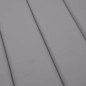 Sonnenliegen-Auflage Grau 200x60x3 cm Oxford-Gewebe Sonnenliegen-Auflage Grau 200x60x3 cm Oxford-Gewebe