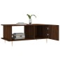 vidaXL Couchtisch Braun Eichen-Optik 90x50x40 cm Holzwerkstoff vidaXL Couchtisch Braun Eichen-Optik 90x50x40 cm Holzwerkstoff