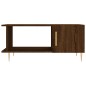 vidaXL Couchtisch Braun Eichen-Optik 90x50x40 cm Holzwerkstoff vidaXL Couchtisch Braun Eichen-Optik 90x50x40 cm Holzwerkstoff