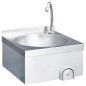 vidaXL Handwaschbecken mit Wasserhahn und Seifenspender Edelstahl vidaXL Handwaschbecken mit Wasserhahn und Seifenspender Edelstahl