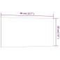 vidaXL Magnettafel Wandmontage Weiß 40x20 cm Hartglas vidaXL Magnettafel Wandmontage Weiß 40x20 cm Hartglas