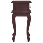 vidaXL Nachttisch Klassisch Braun 35x30x60 cm Massivholz Mahagoni vidaXL Nachttisch Klassisch Braun 35x30x60 cm Massivholz Mahagoni