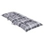 Gartenstuhlauflagen für Hochlehner 6 Stk. 120x50x7cm Stoff Gartenstuhlauflagen für Hochlehner 6 Stk. 120x50x7cm Stoff