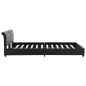 vidaXL Bettgestell Schwarz Kunstleder 160 × 200 cm vidaXL Bettgestell Schwarz Kunstleder 160 × 200 cm