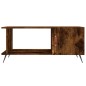 vidaXL Couchtisch Räuchereiche 90x50x40 cm Holzwerkstoff vidaXL Couchtisch Räuchereiche 90x50x40 cm Holzwerkstoff
