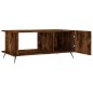 vidaXL Couchtisch Räuchereiche 90x50x40 cm Holzwerkstoff vidaXL Couchtisch Räuchereiche 90x50x40 cm Holzwerkstoff