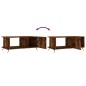 vidaXL Couchtisch Räuchereiche 90x50x40 cm Holzwerkstoff vidaXL Couchtisch Räuchereiche 90x50x40 cm Holzwerkstoff
