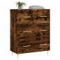 vidaXL Sideboard Räuchereiche 69,5x34x90 cm Holzwerkstoff vidaXL Sideboard Räuchereiche 69,5x34x90 cm Holzwerkstoff