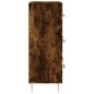 vidaXL Sideboard Räuchereiche 69,5x34x90 cm Holzwerkstoff vidaXL Sideboard Räuchereiche 69,5x34x90 cm Holzwerkstoff