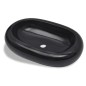 Keramik Waschbecken schwarz oval Keramik Waschbecken schwarz oval