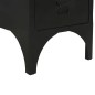 vidaXL Einzelsockel Schreibtisch Massivholz und Stahl 100x50x76 cm vidaXL Einzelsockel Schreibtisch Massivholz und Stahl 100x50x76 cm