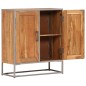 vidaXL Sideboard 65 x 30 x 75 cm Akazienholz Massiv vidaXL Sideboard 65 x 30 x 75 cm Akazienholz Massiv