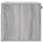 vidaXL Wandschrank Grau Sonoma 60x36,5x35 cm Holzwerkstoff vidaXL Wandschrank Grau Sonoma 60x36,5x35 cm Holzwerkstoff