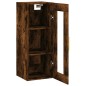 vidaXL Wandschrank Räuchereiche 34,5x34x90 cm vidaXL Wandschrank Räuchereiche 34,5x34x90 cm