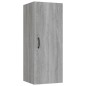 vidaXL Hängeschrank Grau Sonoma 34,5x34x90 cm Holzwerkstoff vidaXL Hängeschrank Grau Sonoma 34,5x34x90 cm Holzwerkstoff