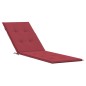 Liegestuhl-Auflage Weinrot (75+105)x50x3 cm Liegestuhl-Auflage Weinrot (75+105)x50x3 cm