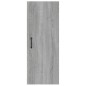 vidaXL Hängeschrank Grau Sonoma 34,5x34x90 cm Holzwerkstoff vidaXL Hängeschrank Grau Sonoma 34,5x34x90 cm Holzwerkstoff
