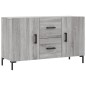 vidaXL Sideboard Grau Sonoma 100x36x60 cm Holzwerkstoff vidaXL Sideboard Grau Sonoma 100x36x60 cm Holzwerkstoff
