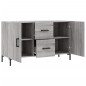 vidaXL Sideboard Grau Sonoma 100x36x60 cm Holzwerkstoff vidaXL Sideboard Grau Sonoma 100x36x60 cm Holzwerkstoff