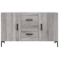 vidaXL Sideboard Grau Sonoma 100x36x60 cm Holzwerkstoff vidaXL Sideboard Grau Sonoma 100x36x60 cm Holzwerkstoff